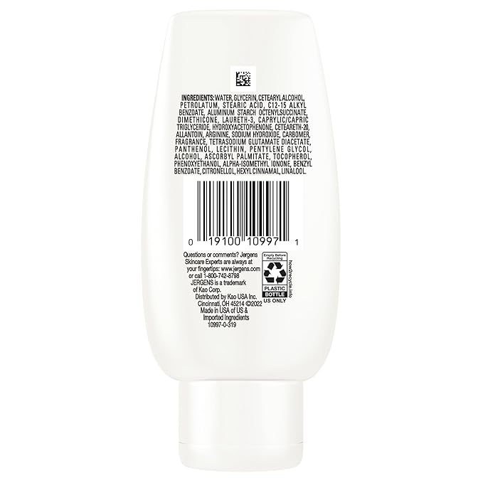 Jergens Ultra Healing Body Lotion, Moisturizer for Dry Skin, 3 fl oz, 3pk