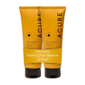 Acure Ultra Hydrating Green Juice Face Cleanser - Superfood Cleanser, Green Face Wash for Women & Men, Clean Skin Formula, Detoxifying Facial Cleansing Foam - 4 fl oz (2 Pack)