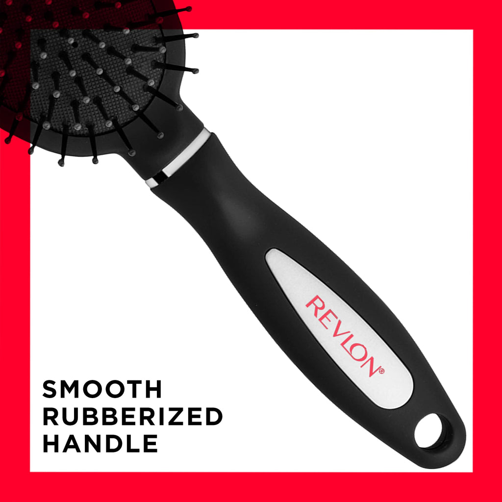 Revlon Detangle & Smooth Black Cushion Hair Brush