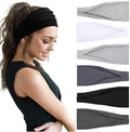 Huachi Wide Non-Slip Headbands - Workout Yoga Hair Accessories for Women