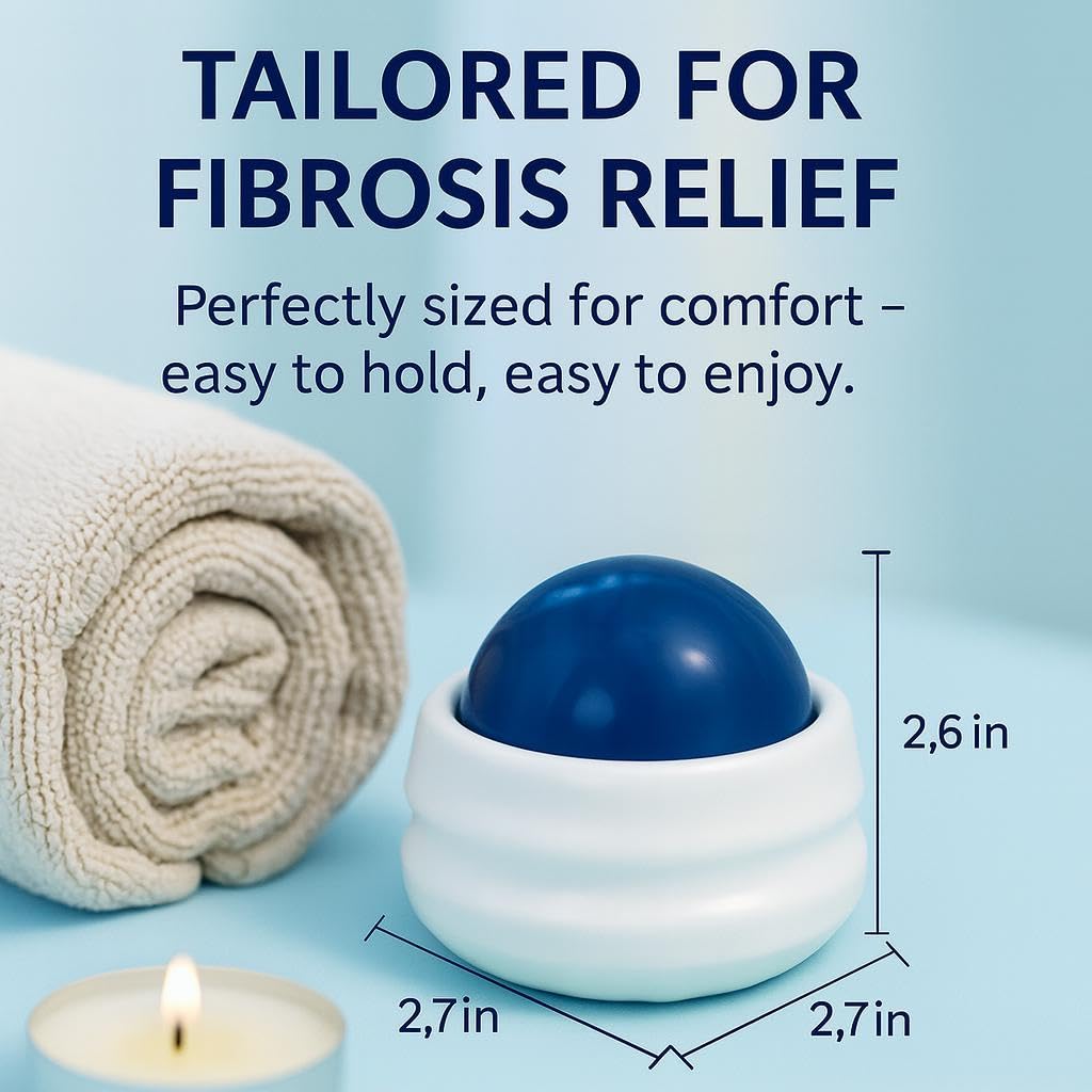 Lymphatic Drainage Massager, Fibro Roller Ball for Post Surgery Recovery