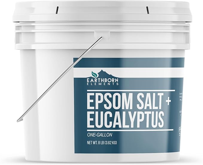 Earthborn Elements, Eucalyptus Epsom Salt, 8 Lb