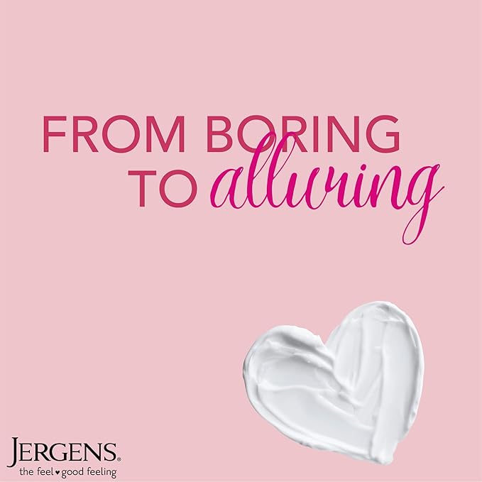 Jergens Rose Body Butter Lotion, Hand and Body Moisturizer with Camellia Essential Oil, for Indulgent Hydration, 7 Oz