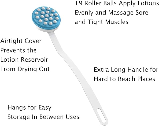 Body Lotion Roll Applicators- Set of 2