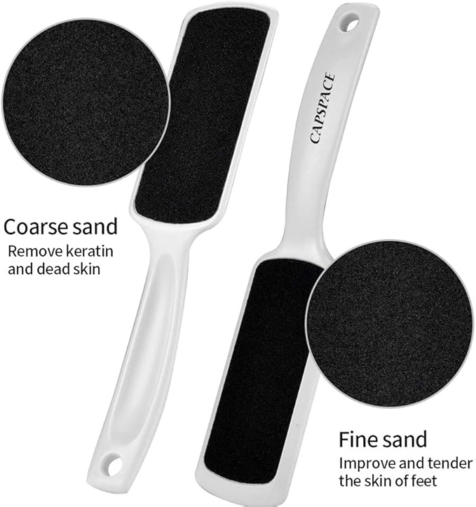 Pedicure Foot Rasp File Callus Remover, Double-Sided Colossal Foot Rasp Foot File And Callus Remover For Dead Skin (Pack of 4)