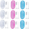 9pcs Finger Toothbrush with Storage Boxes Soft Food-Grade Silicone Oral Cleaner for Years Gentle Gum Massager for Healthy Teeth and Teething Comfort