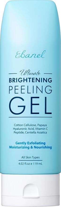 Ebanel Brightening Peeling Gel with Cellulose, Rice, Papaya, HA, Cica