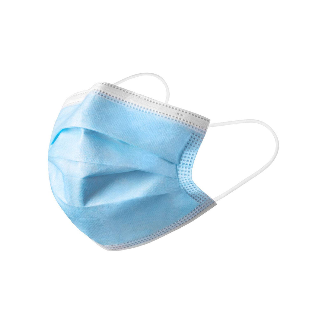 Hygenix FDA Cleared ASTM Level 3 Procedure Face Masks, Made in USA, ≥98% Filtration, Fluid Resistant, 3-Ply Ear Loop, 50 Pack
