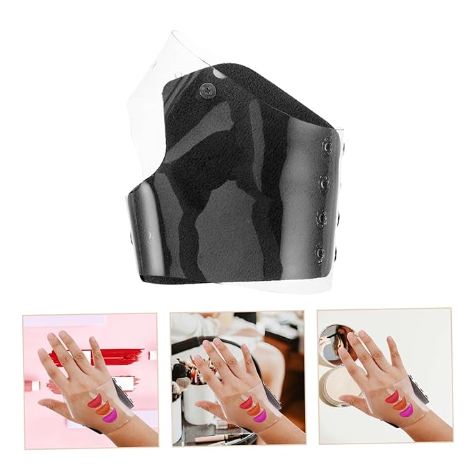 CALLARON Makeup Mixing Palette Anti-stain Gloves Foundation Blending Tray Blending Plate for Artists
