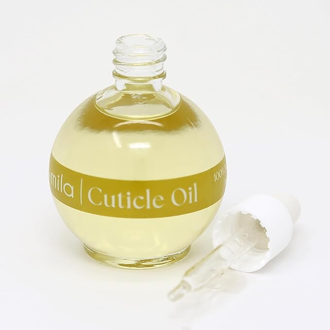 ella+mila Cuticle Oil for Nails - Tsubaki & Argan, Vegan, 2.3 fl oz