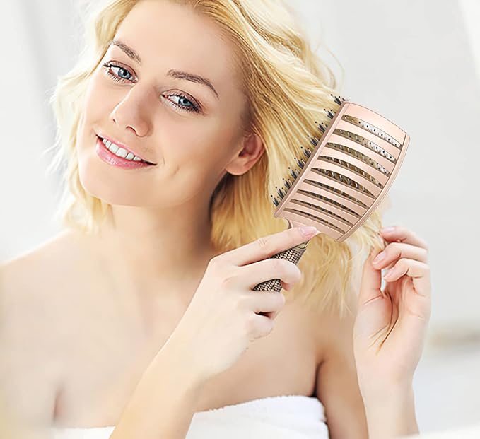 Detangling Brush for Women & Kids, Detangler Brush for Wet & Dry Hair