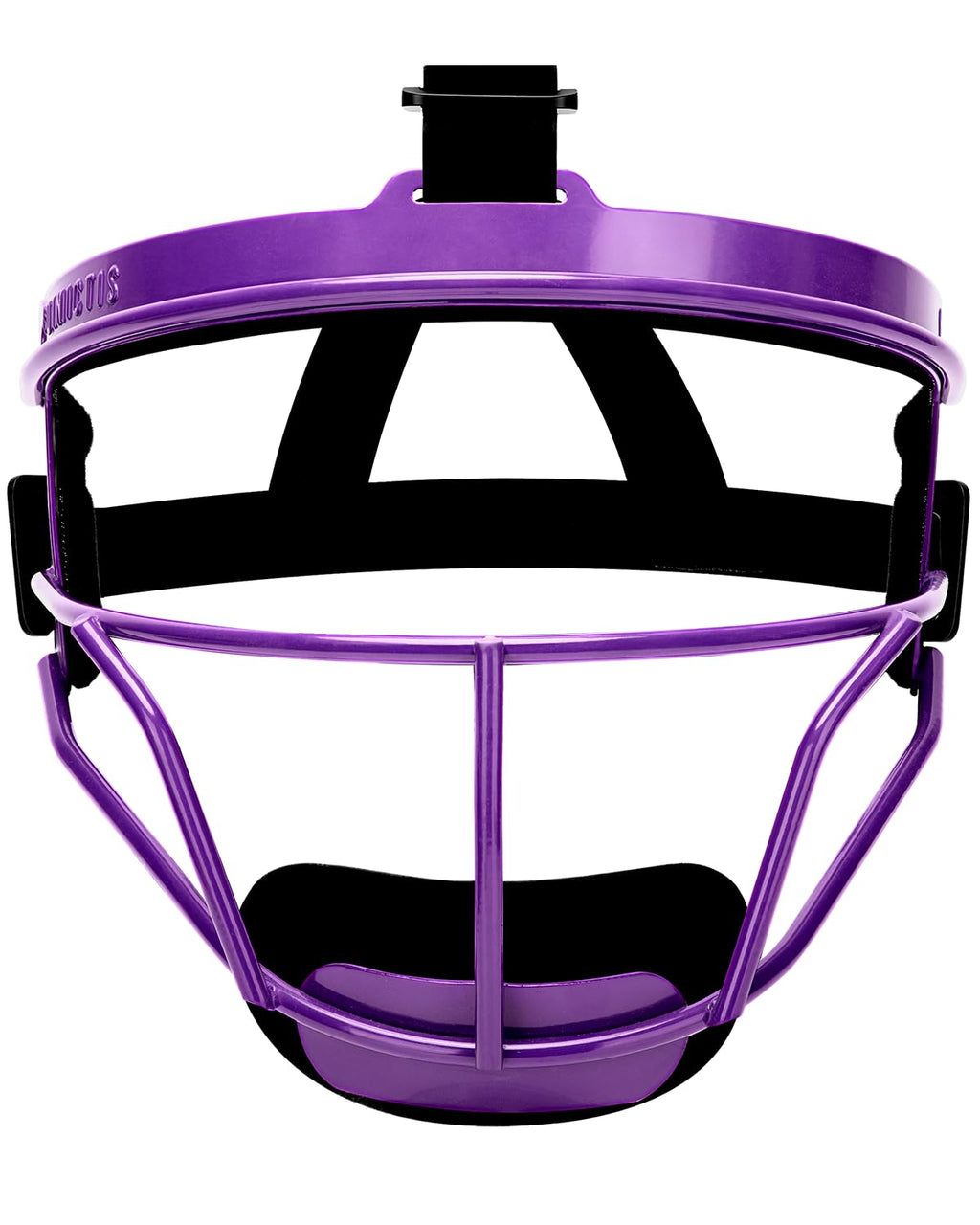 Dinictis Softball Face Mask, Lightweight, Comfortable, with Wide Field Vision, Durable and Safe Face Guards, Premium Protective Softball Fielder's Mask-Purple-Youth(M)