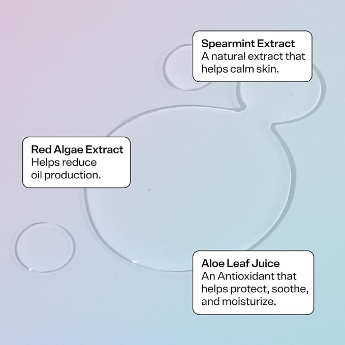 Bubble Skincare Fresh Start Gel Cleanser - Gentle Exfoliating Face Wash for Oily Skin - Gel Cleanser with Aloe Vera Juice + Caffeine to Protect and Soothe Complexion - Summer Skincare Essential(125ml)