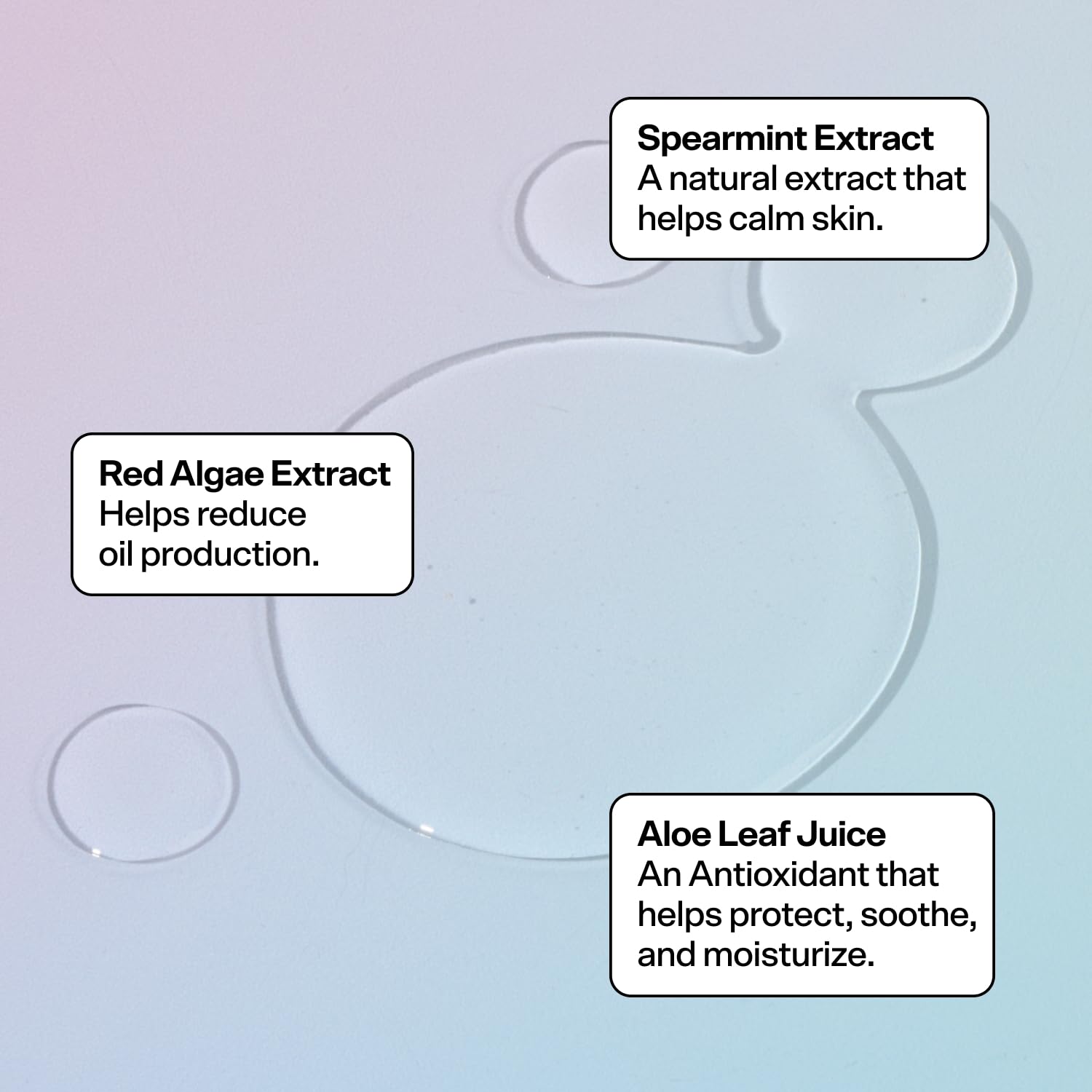 Bubble Skincare Fresh Start Gel Cleanser - Gentle Exfoliating Face Wash for Oily Skin - Gel Cleanser with Aloe Vera Juice + Caffeine to Protect and Soothe Complexion - Summer Skincare Essential (50ml)