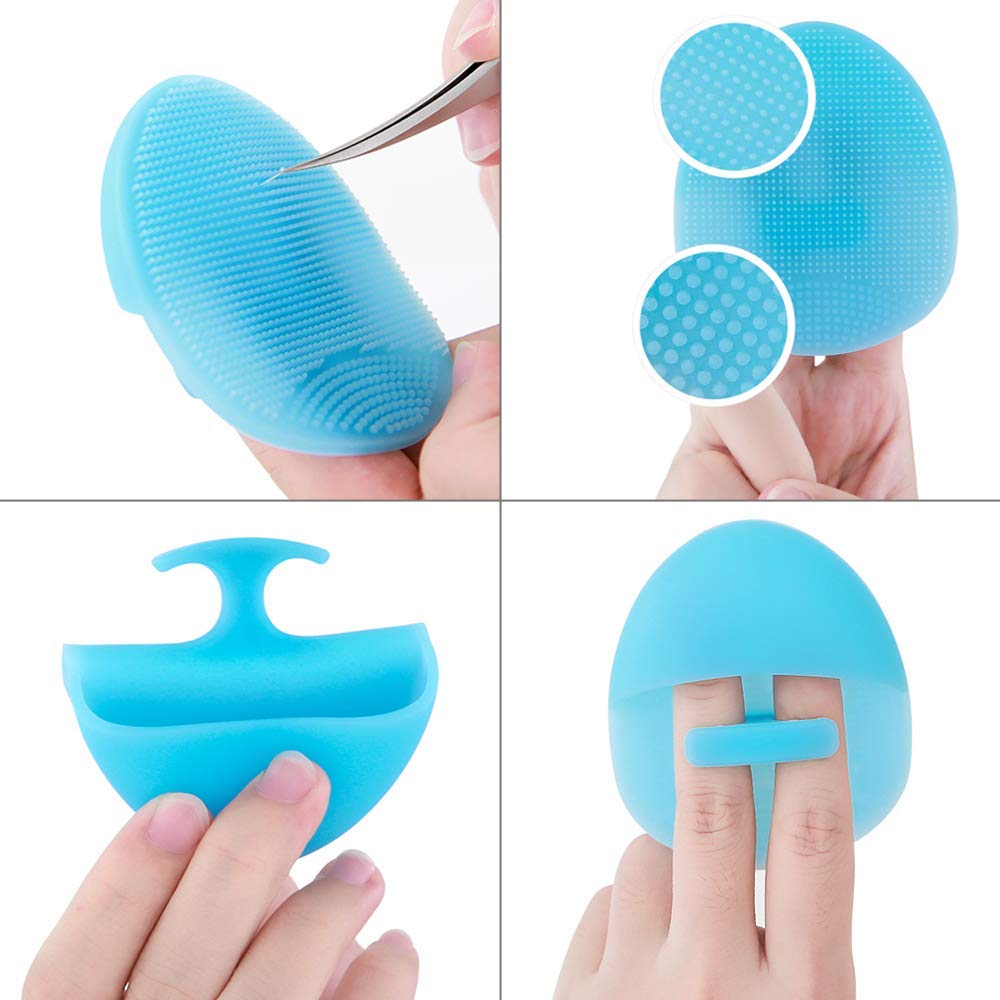 Super Soft Silicone Face Cleanser and Massager Brush Manual Facial Brush