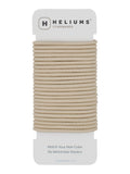 Cyndibands Elastic Hair Ties – Light Blonde - No Damage 4mm Ponytail Holders for Women & Kids, 24-Pack Hair Elastics in Neutral Colors