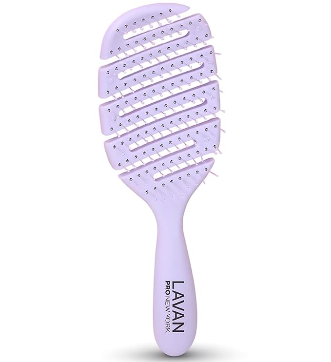 Flex Detangling Hair Brush (Purple)
