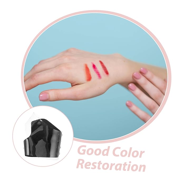 CALLARON Makeup Mixing Palette Anti-stain Gloves Foundation Blending Tray Blending Plate for Artists