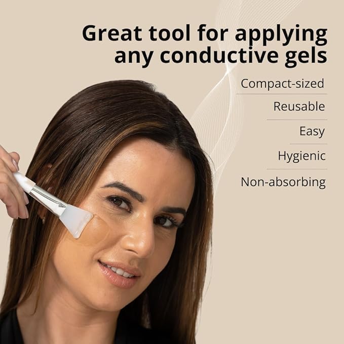 MyoLift 7eWellness Applicator Silicon Brush - Mask applicator for Facial Skincare, Reusable brush for Anti Aging mask, Soft & Durable Face Mask Applicator for gels, DIY masks,easy-to-clean (1)