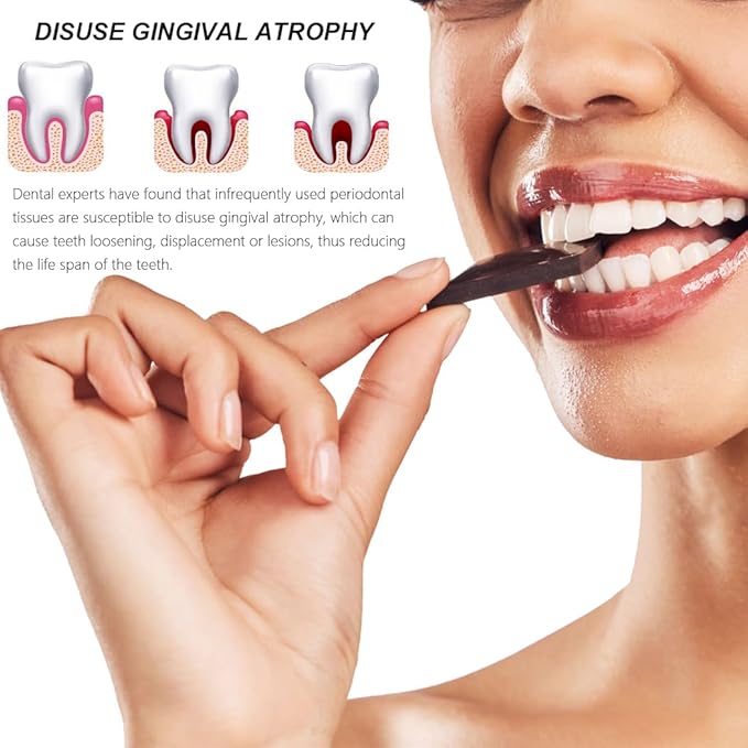 KOHEEL SP Dental Chewing Tool for Adults – Gum Stimulator for Healthy Gums, Preventing Gum Recession and Loose Teeth, Aligner Chewies for Oral Sensory Exercise (4 Count)