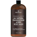All Natural Body Wash for Women & Men, Frankincense Myrrh, 16 fl oz