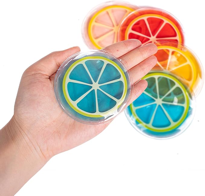 Gel Eye Ice Pack Reusable - Cooling Eye Masks for Puffy Eyes, Dark Circles & Eye Strain Relief. Helps Reduce Swelling, Redness & Fine Lines, Ideal for Post-Surgery Recovery (4 Pack)