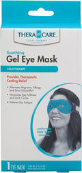TheraCare Gel Eye Mask | Cold Therapy Compress for Puffy Eyes, Migraines & Sinus Relief | Adjustable, Reusable, Soft Gel Mask with Strap | Safe, Non-Toxic, Direct-to-Skin Use | 7.25” x 5.25”