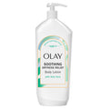 Olay Body Lotion for Women, Soothing Dryness Relief, 24hr Moisturizing & Deep Hydration, Absorbs Instantly, Penetrating Vitamin B3 Complex, For All Skin Types, Aloe Vera Scent, 18 fl oz