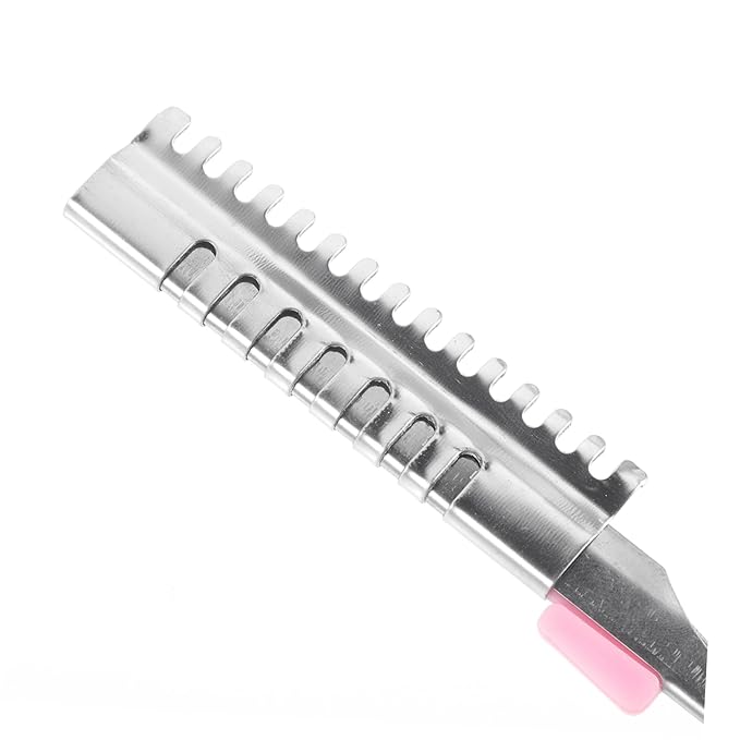 FRCOLOR Stainless Steel Manual Razor Shaver for Men Vintage Folding Straight Razor Beard Shaving Tool Eyebrow Shaping Haircut (Not Include Blade)