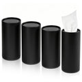 VKQTS 4PCS Car Tissue Holder,Pull-Out Cylinder with 30-Count Tissue