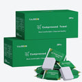 Disposable Compressed Towel Tablets, Disposable Face Compressed Towels Large Size Coin Tissue Portable Washcloth Reusable for Travel Camping Hiking Outdoor Sports Beauty Salon SPA 56 PCS