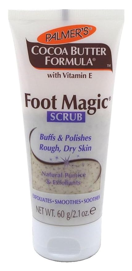 Palmers Cocoa Butter Foot Magic Scrub 2.1 Ounce (Pack of 3)