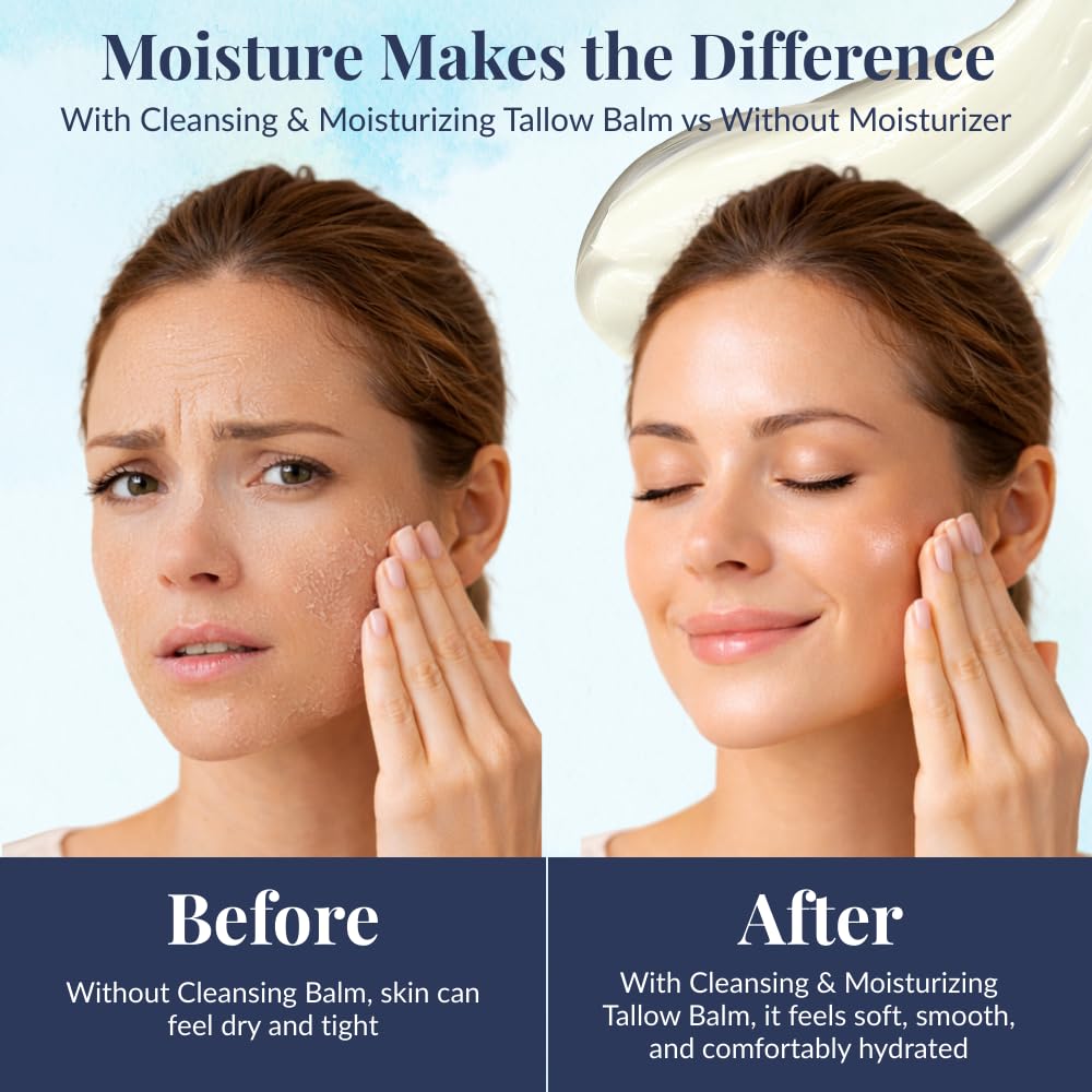 All-Natural Cleansing & Moisturizing Tallow Balm 9oz