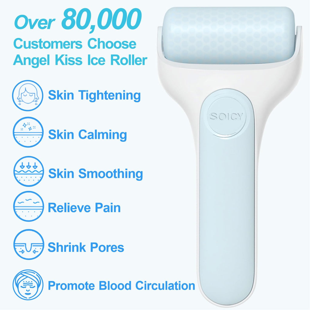Angel Kiss Ice Roller for Face Eye - Women Gift Idea - Facial Massage Tool