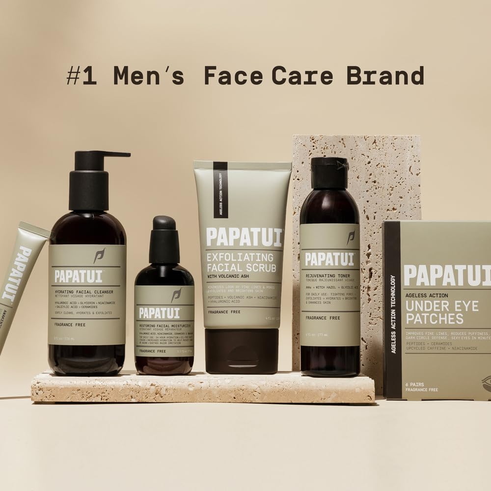 PAPATUI by Dwayne Johnson Exfoliating Face Scrub Fragrance-Free 4 fl oz