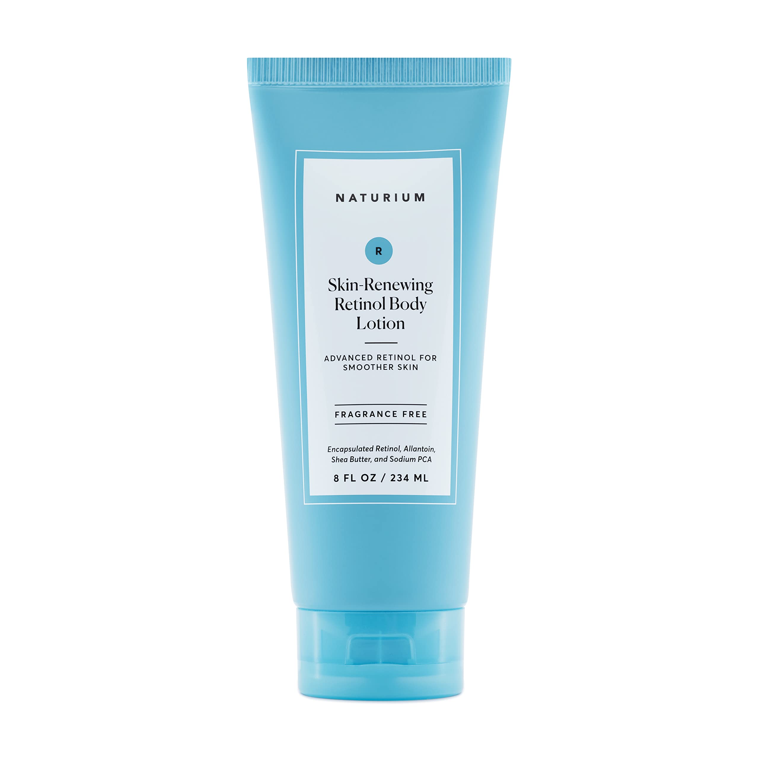 Naturium Skin-Renewing Retinol Body Lotion, with Shea Butter, 8 fl oz
