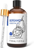 HIQILI Bergamot Essential Oil for Skin, Diffuser & Hair
