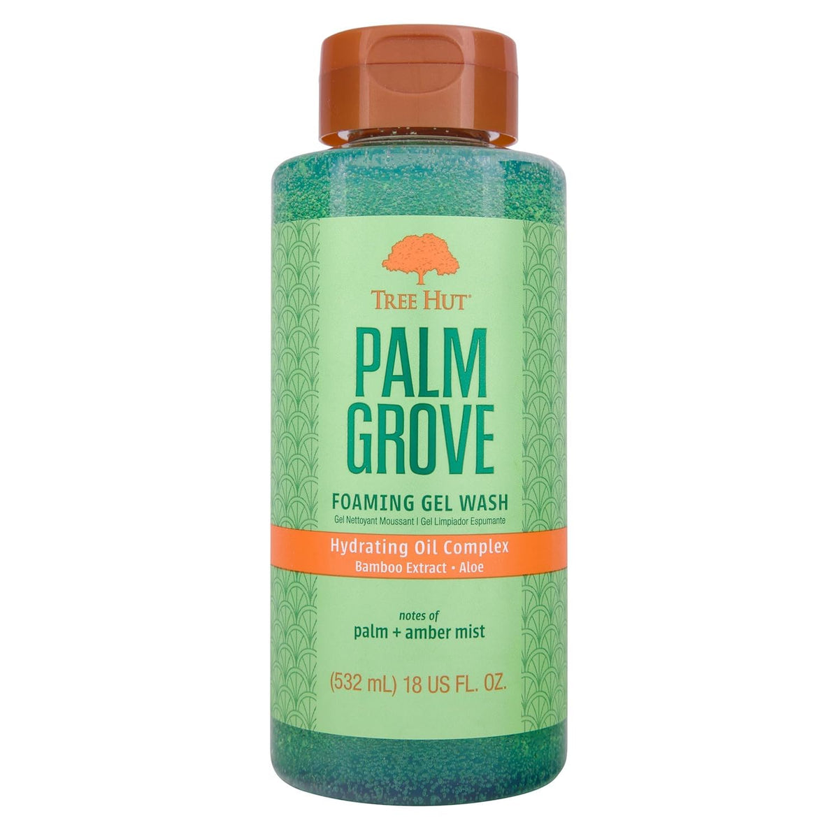 Tree Hut Pink Hibiscus Foaming Body Wash, 18 Fl Oz