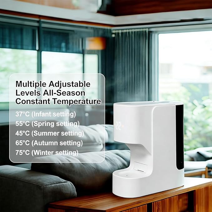 Intelligent Disposable Towel Heating and Compression Machine, Hot Face Towel Heater Machine - Self-Care Effortless, 5-Second Warming, Portable Compressed Towels Steamer For Facials, Spa, Cleaning