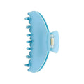 OideGuiing Durable Acetate Hair Clips - 4-Inch Wathet Blue Claw Clips for Fine and Thick Hair (Wathet Blue)