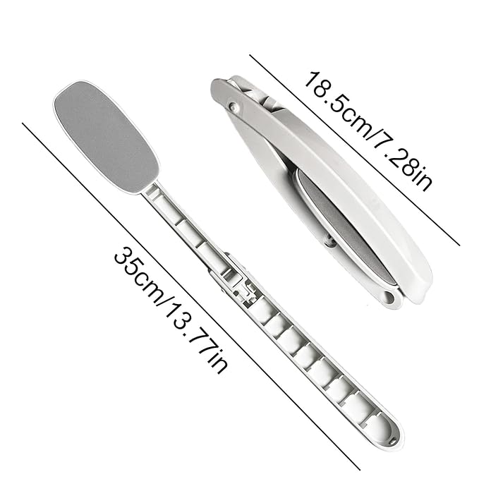 Generic Back Cream Applicator | Lotion Applicator for Back | Foldable Long Handled Oils Sun Cream Applicator | Back Lotion Applicator | Back Applicator for Cream, Gray