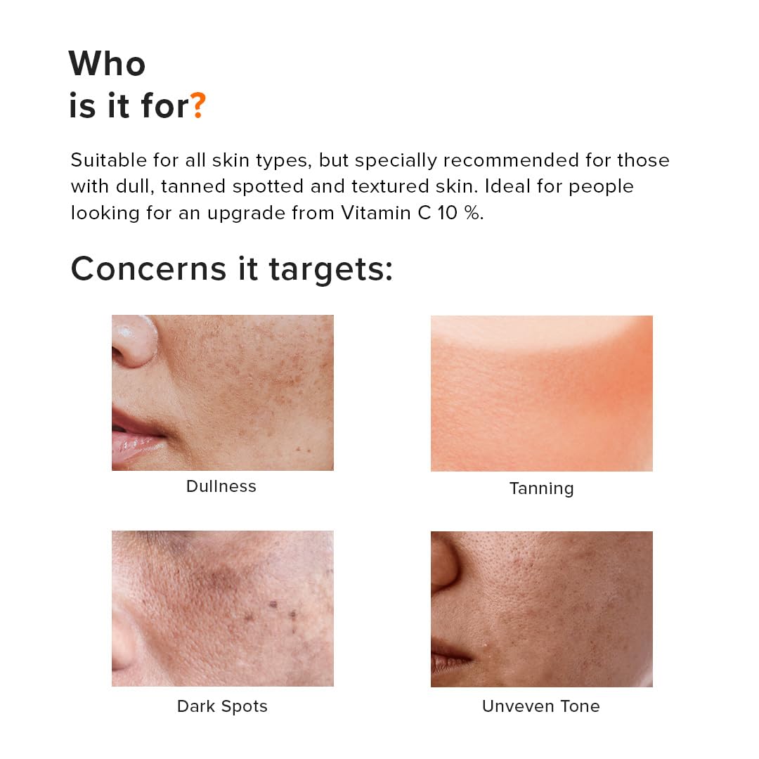 Minimalist Vitamin C+E+Ferulic Acid 16% Face Serum for Brightening & Anti Aging | Reduces Skin Damage & Redness to Brighten Dull Complexion | With Antioxidants | For Women & Men | 0.68 Fl Oz / 20 ml