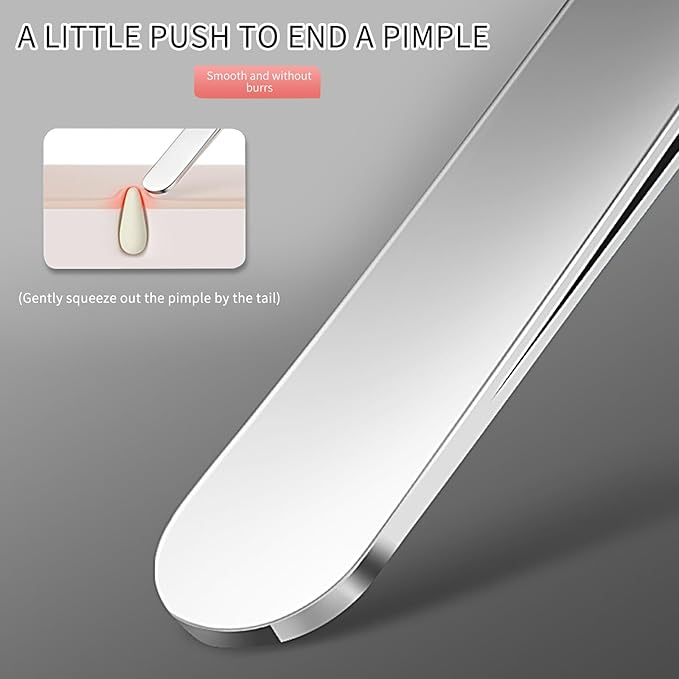 WSYUB Blackhead Tweezers, Blackhead Extractor, Pimple Popper Tool Kit