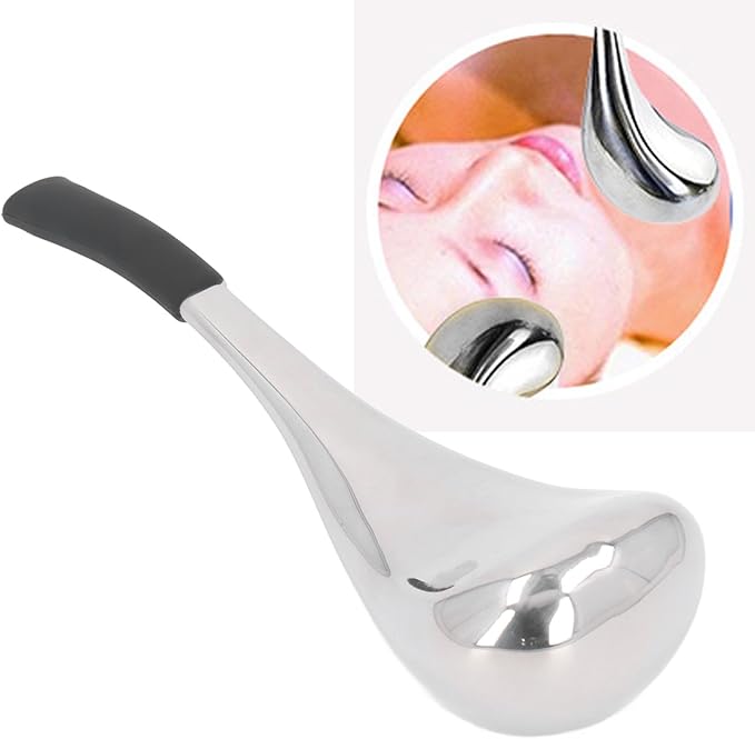 Ice Globes Cryo Sticks Facial Massage Tools, Skin Care Unbreakable Stainless Steel Beauty Cold Roller for Face Eyes & Neck, Gifts for Women Mom Wife Girlfriend
