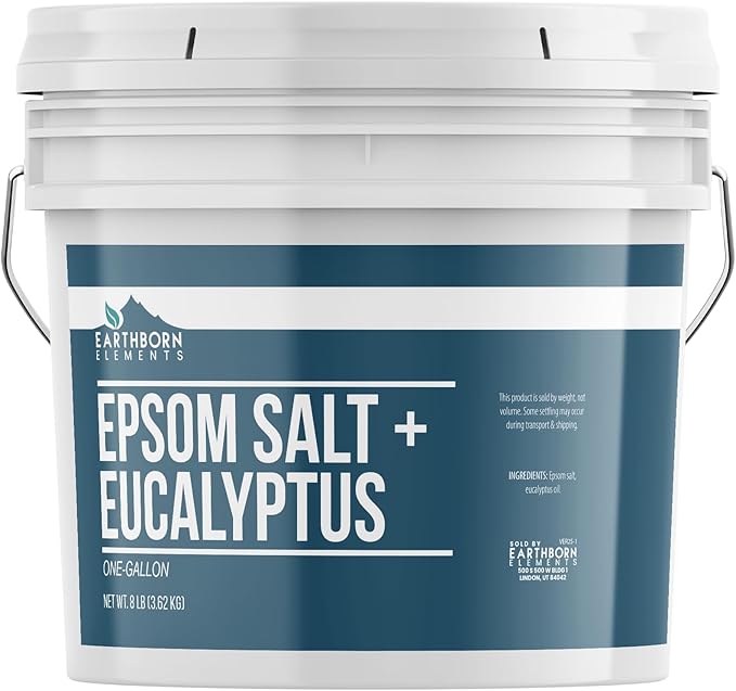 Earthborn Elements, Eucalyptus Epsom Salt, 8 Lb