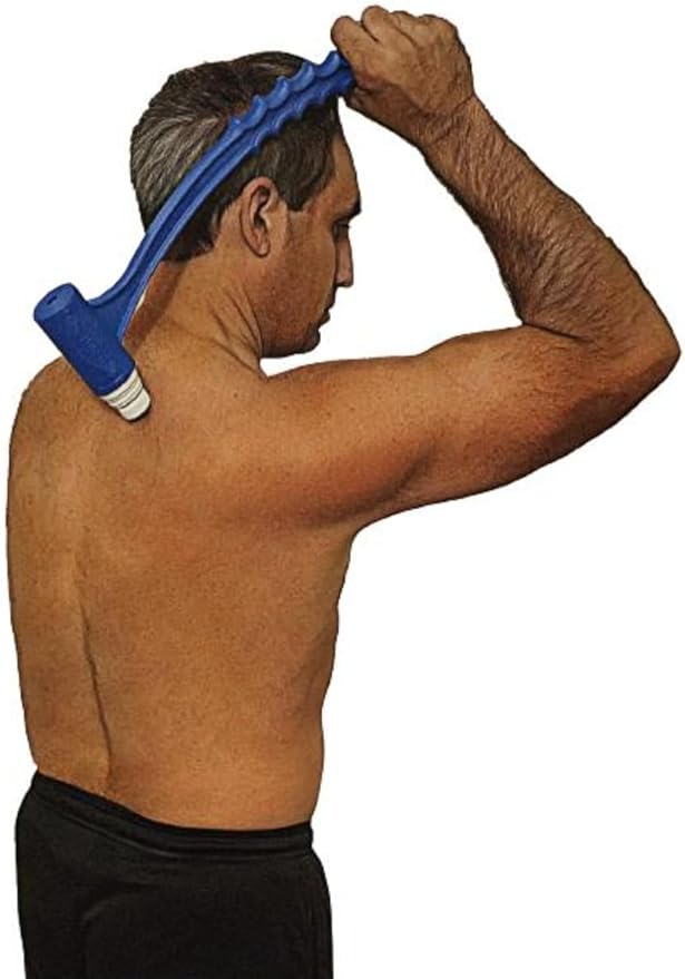 THAT BARR The "Original" Back Assist Roller Reacher. Compatible with Biofreeze and Most Pain Relief Roll on Brands. Helps You get to Those Hard to Reach Areas of The Body with This Lotion applicator.
