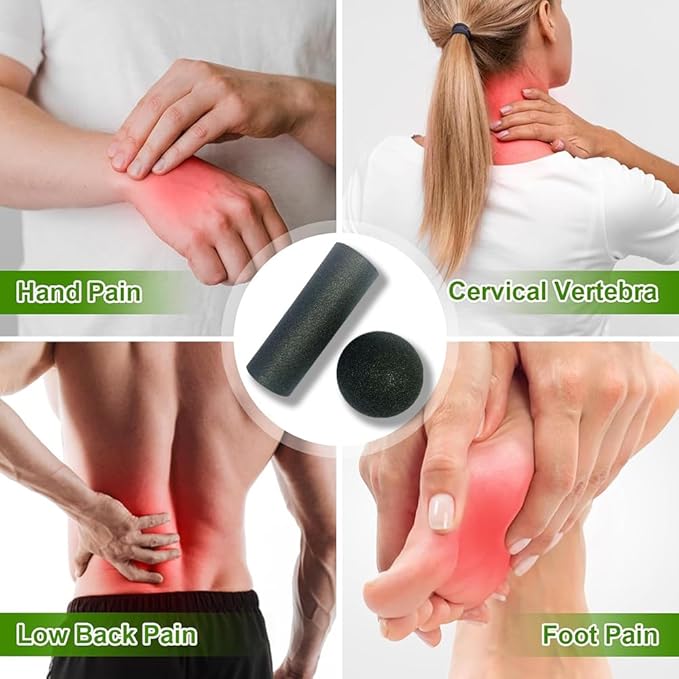 XCZGSW Mini Foam Roller, High Density Massage Tool for Physical Therapy