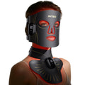 Red Light Therapy Mask for Face & Neck, Wireless LED Face Mask, 4 Modes