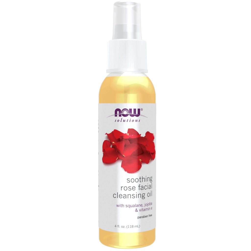 NOW Solutions, Soothing Rose Facial Cleansing Oil, 4 fl. oz