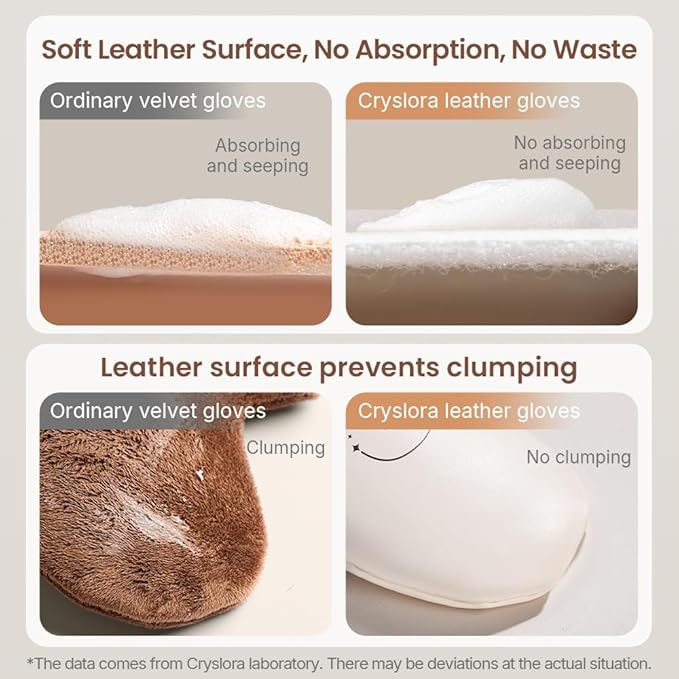 Cryslora Tanning Mitt, Lotion applicator, Washable Self Tanner Glove (Right and Left Hands)